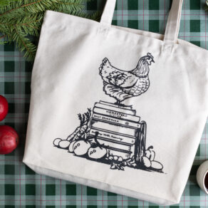 Homestead Living Canvas Tote - Chicken