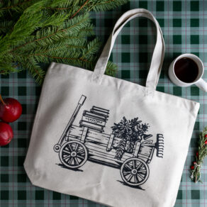 Homestead Living Canvas Tote - Wagon