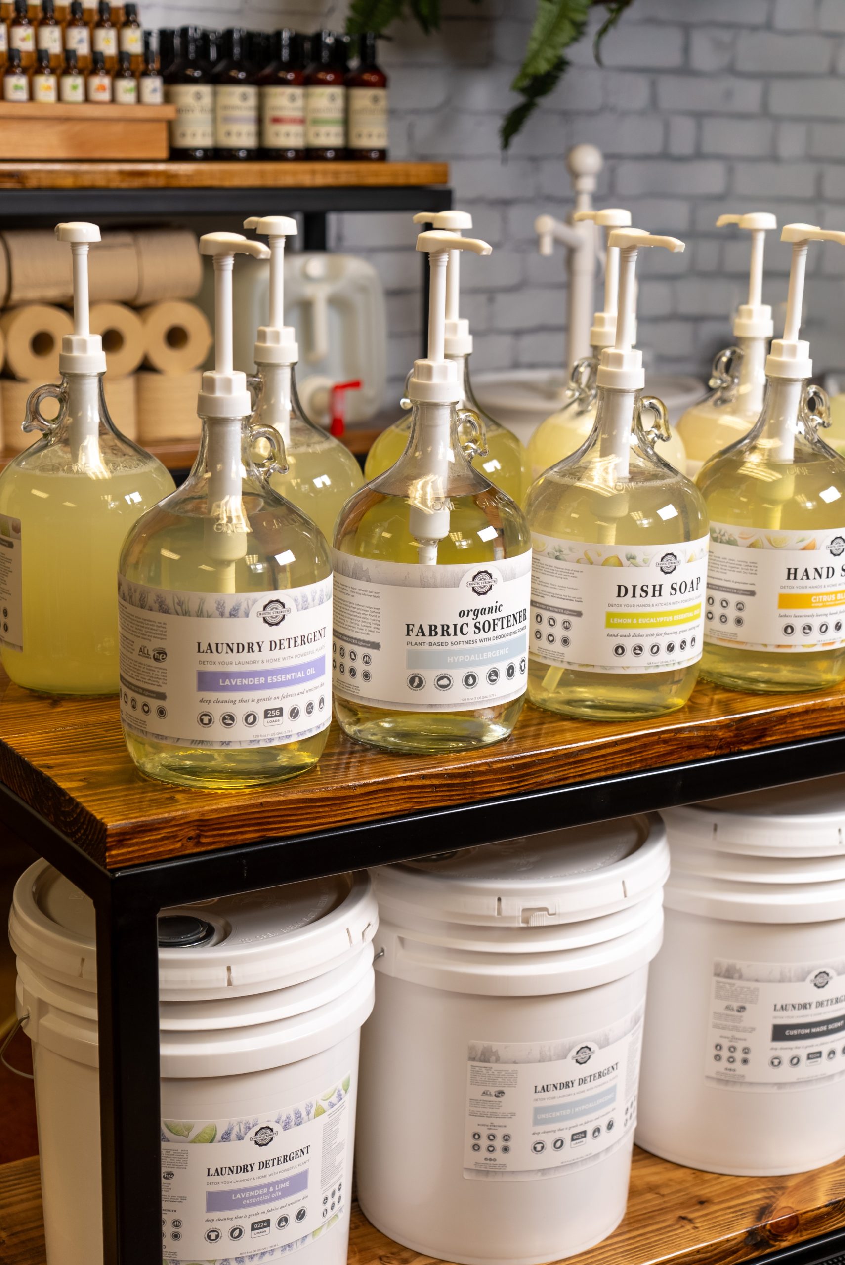 Toxin-Free, Refillable Plant and Animal-Based Cleaning